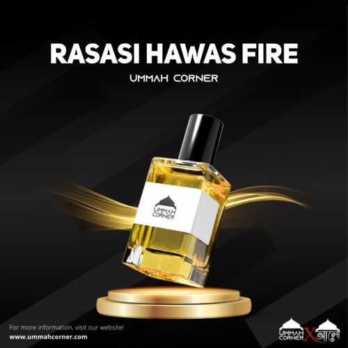 Rasasi Hawas Fire Perfume Oil – Long Lasting Non-Alcoholic Attar