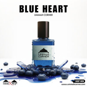 Blue Heart Perfume Oil – Fruity Long Lasting Non-Alcoholic Attar