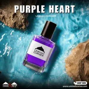 Purple Heart Perfume Oil – Sweet Long Lasting Non-Alcoholic Attar
