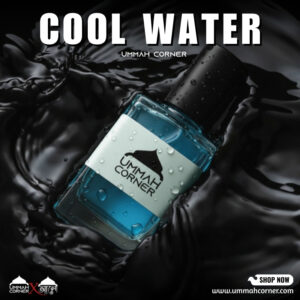 Cool Water Perfume Oil – Fresh Aquatic Aromatic Attar with Marine & Green Notes