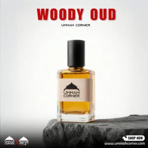 Woody Oud Perfume Oil – rich oud, woody, amber and warm spicy Arabic attar. Long lasting, alcohol-free, bold luxury oriental fragrance.