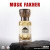 Musk Fakher Perfume Oil – Clean white musk, sweet, floral and powdery attar. Long lasting, alcohol-free, soft and premium fragrance.
