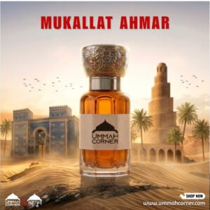Mukallat Ahmar Attar – Royal Saffron & Oud Arabic Fragrance